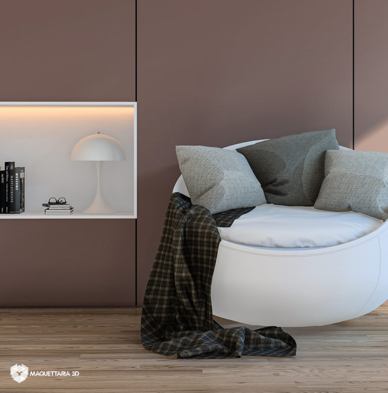 MDF Rosa Glamour – Maquettaria 3D