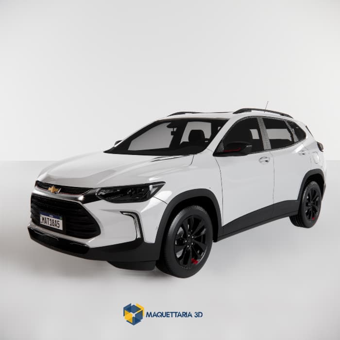 Bloco 3D - Carro Chevrolet Tracker 2021