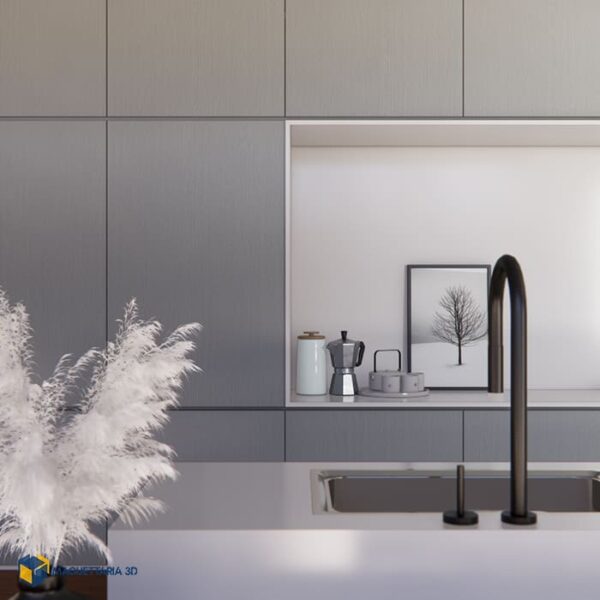 MDF Steel Silver - Imagem 2