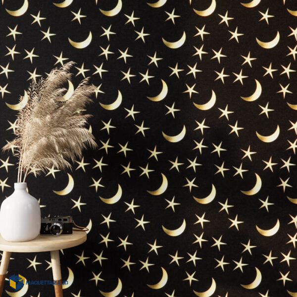 Papel de Parede moon and stars - Imagem 2