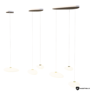 LUMINARIA PENDENTE SEIXO