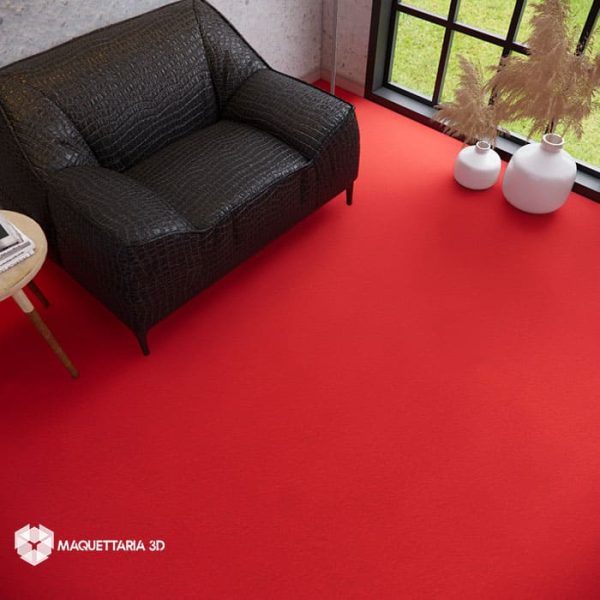 Piso Premium Vermelho Segurança - Imagem 2