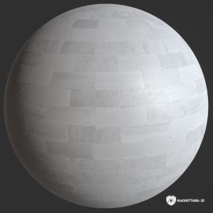 Travertino Aspen Brick Anticato 8X20 NAT