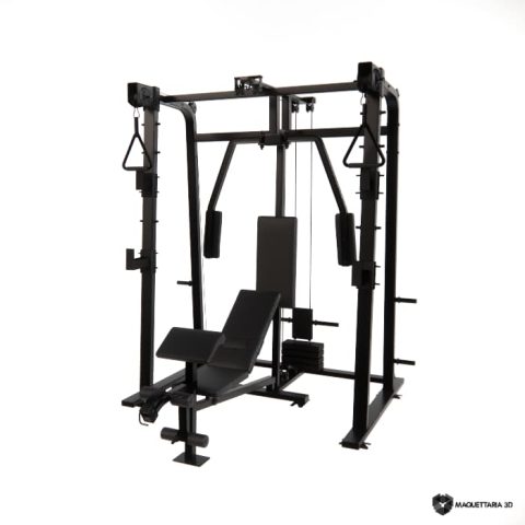 38 Estação de Musculação 03