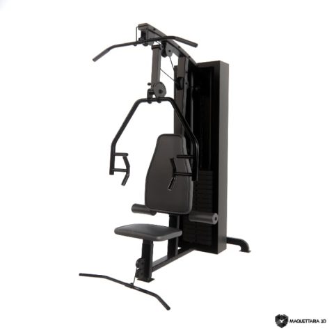 43 Higth Poly Estação de peito