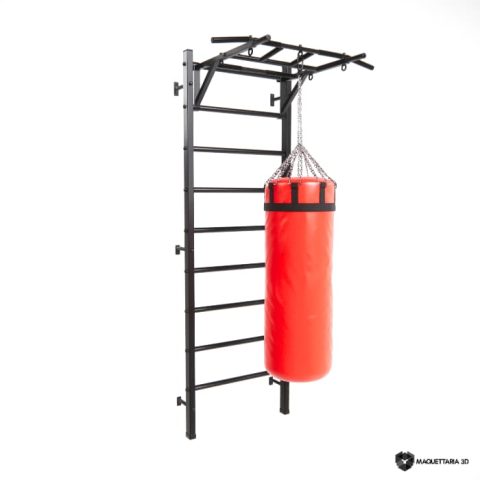 58 Espaldar com Saco de Pancadas