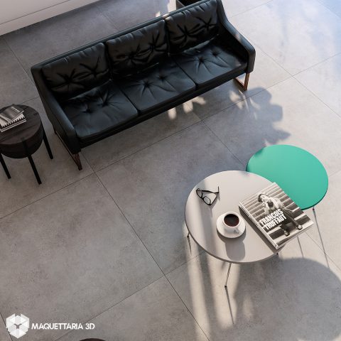 ÁSPERO SEATTLE GRIS 90X90 AC