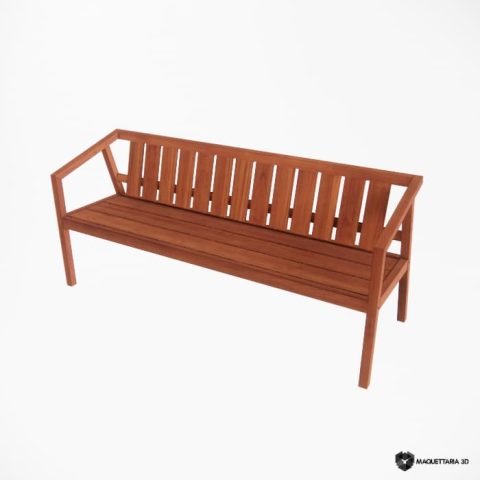 Banco Tramontina Lanati em Madeira Jatobá
