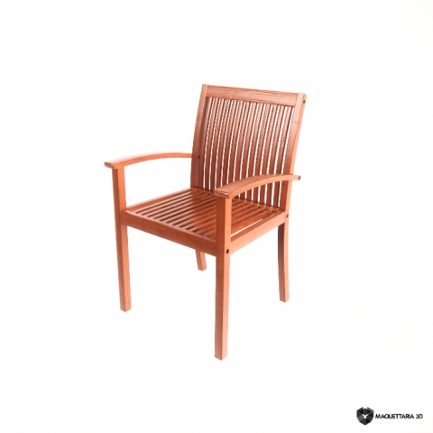 Cadeira de Madeira Tramontina em Jatobá