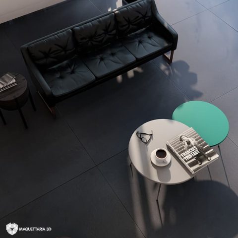 DANSK CEMENT GRAPHITE 120X120 NAT PORTOBELLO