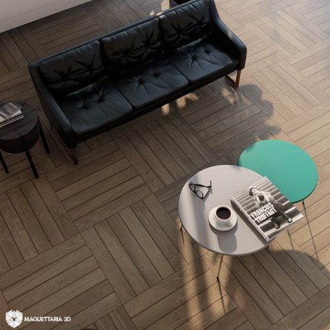 DECK LEGNO MASO 60X60 NAT RE BIANCOGRES