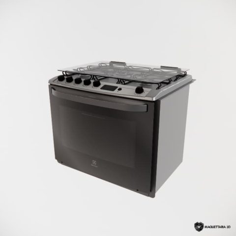 Fogão Electrolux 5 bocas com Churrasqueira Elétrica