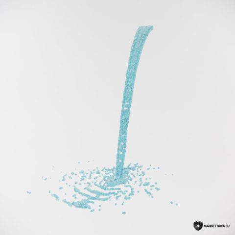 JATO DE AGUA - Modelo para parede