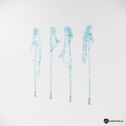 Jatos de água para chão 03