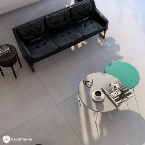 LM CONCRETE GRAY MT 120X120 AC - ROCA