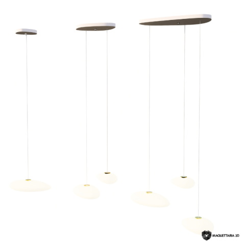 LUMINARIA PENDENTE SEIXO - CONFIGURADO