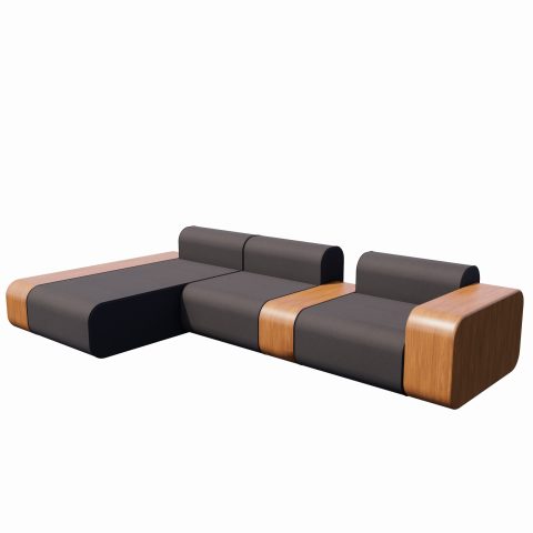 Lattoog Sofá Ribeirão - Configurado