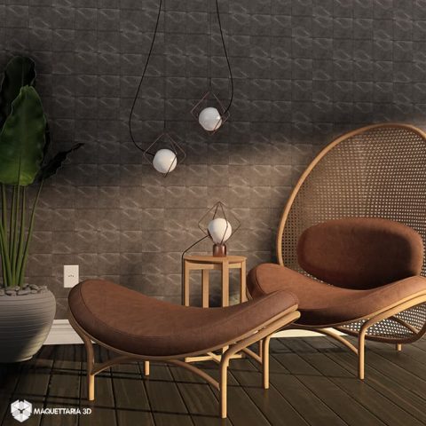 MAGMA ROCK NERA 15X15 NAT