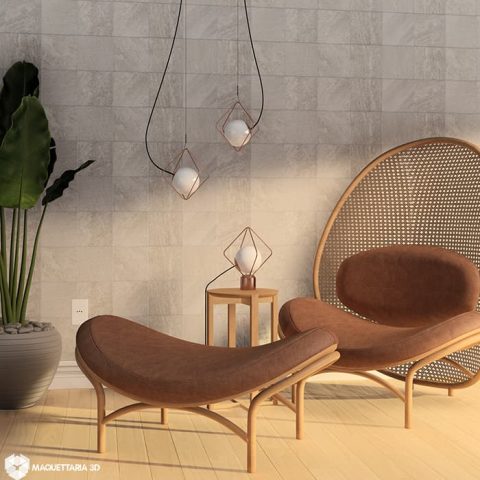 MALIBU FOG 20X20 NAT