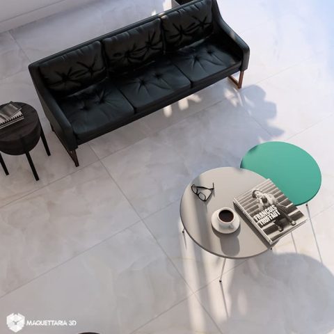 Onix Bianco Satin AC 60x120 - BIANCOGRES