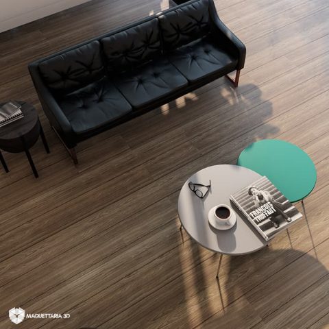 PISO LAMINADO CARVALHO HANOVER DURATEX