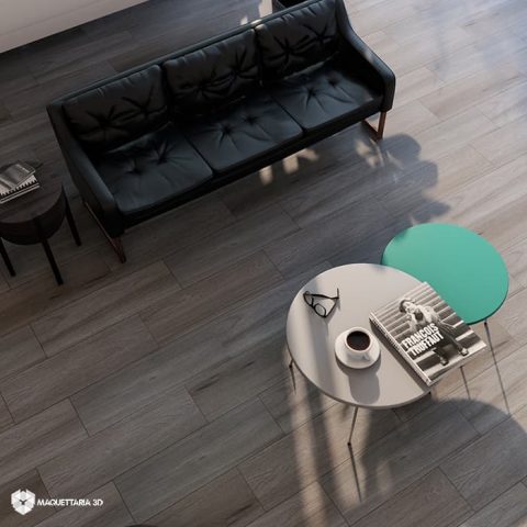 Piso Vinílico Arquitech Magnifique Charlotte 20x120 MA NAT