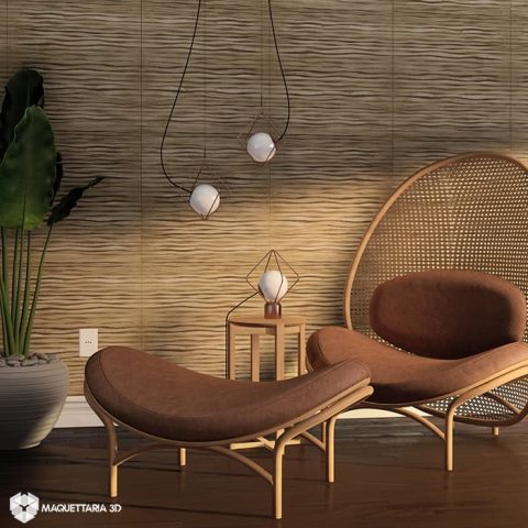 SCENE DECOR BW 60X60 MATTE - PORTINARI