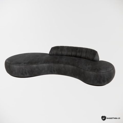Sofa Moderno estilo curvo