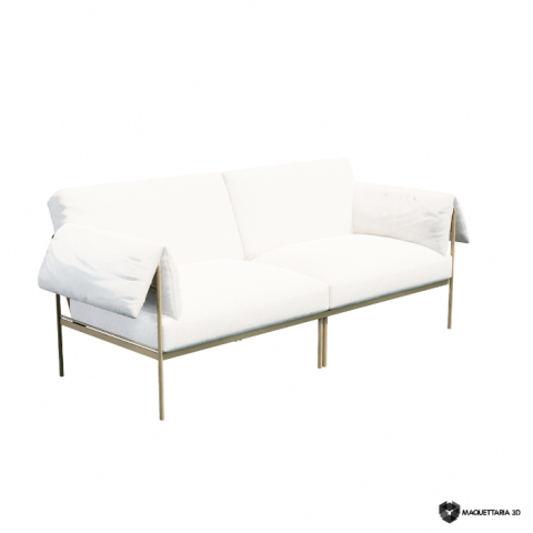 Sofá Modular Asa Sem Braço