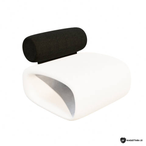 Sofá Oca Módulo Curvo com Encosto