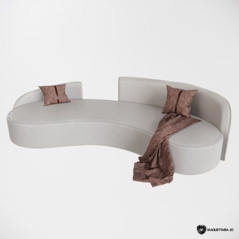 Sofa Organico Curvo
