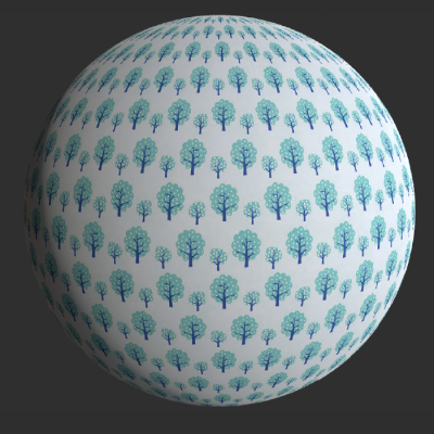 TREE BLUE