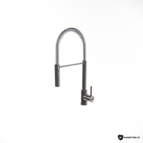 Torneira Tramontina Versatile em Aço Inox